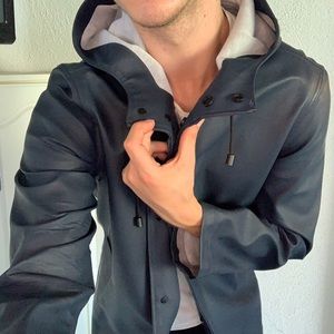 Zara men’s rain trench coat